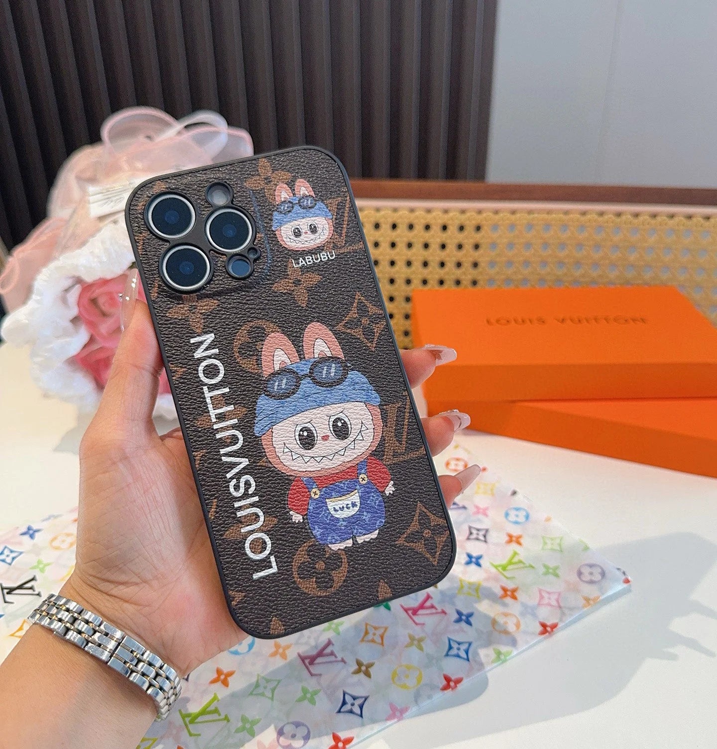 L fashion print mobile phone case 0725100909