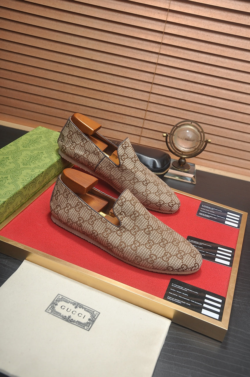 fashion print slip-on shoes 0725070202