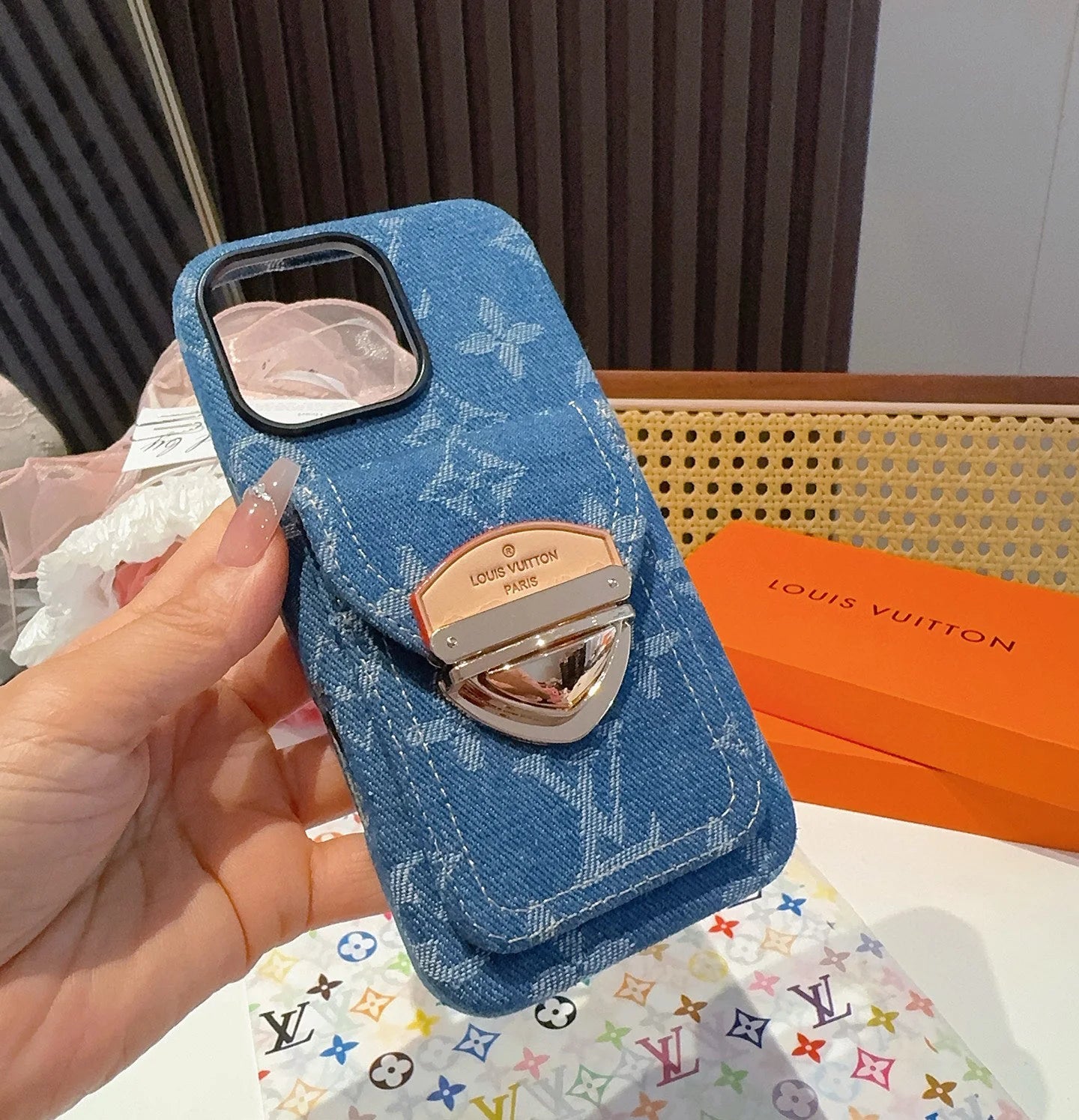 L fashion print mobile phone case 0725100908