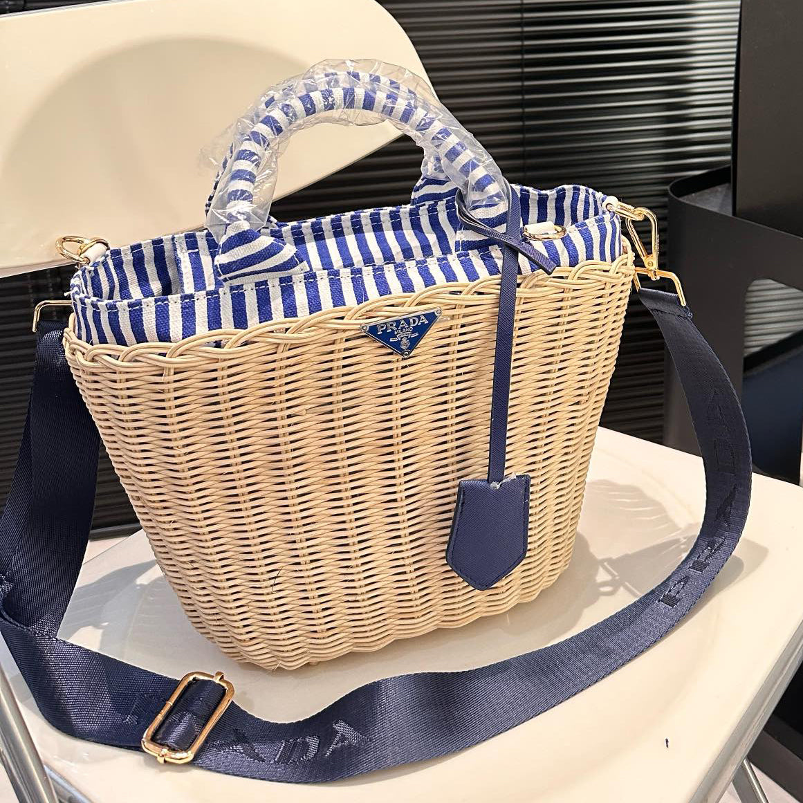 P summer fashion woven bag 0724041118