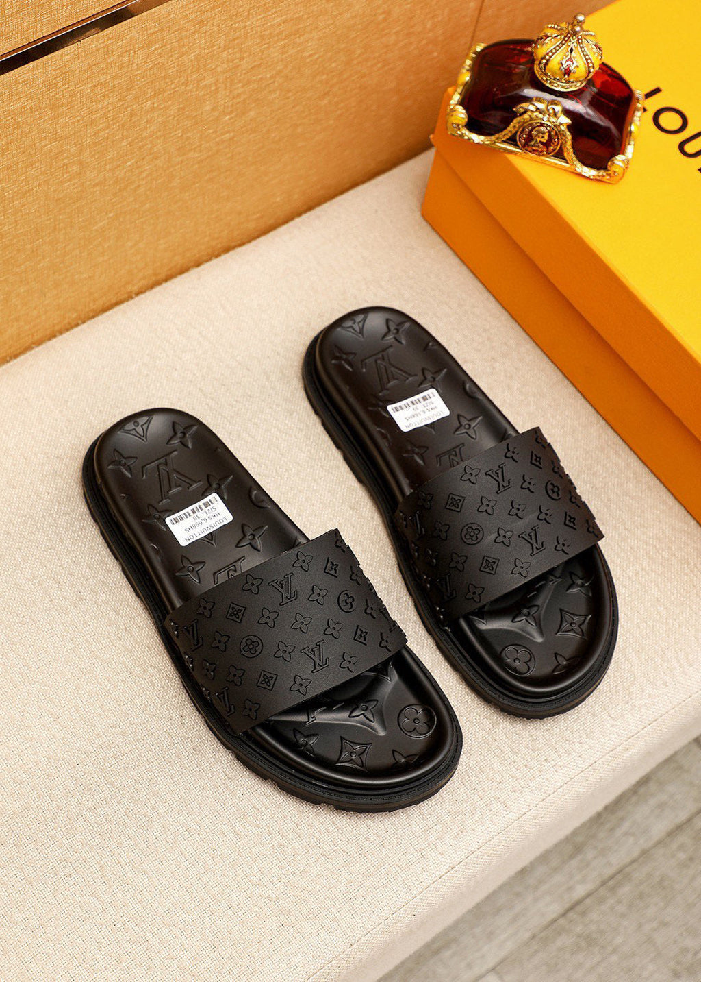 L classic printed slippers 0725101003