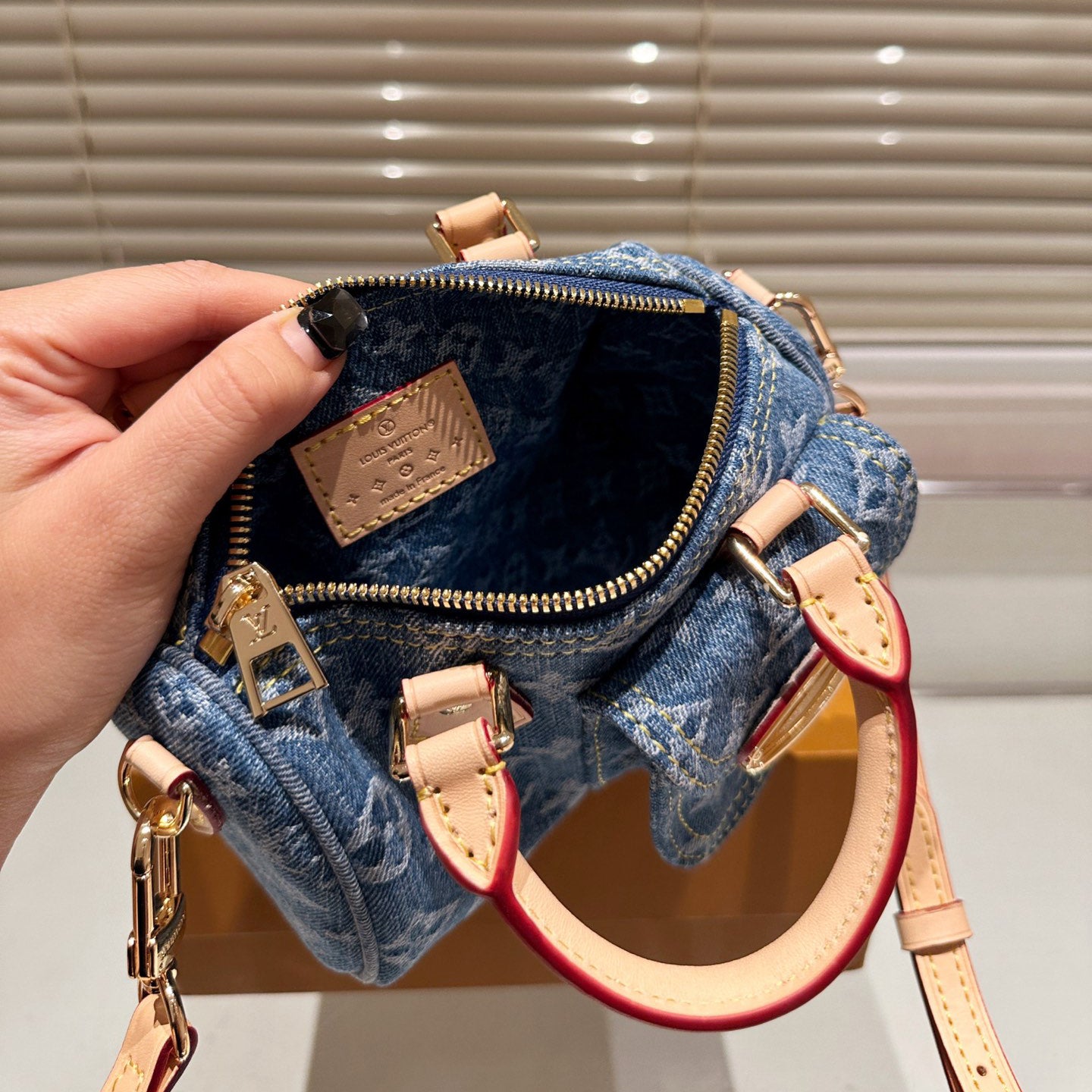New Denim Nano Speedy Bag 1824031901