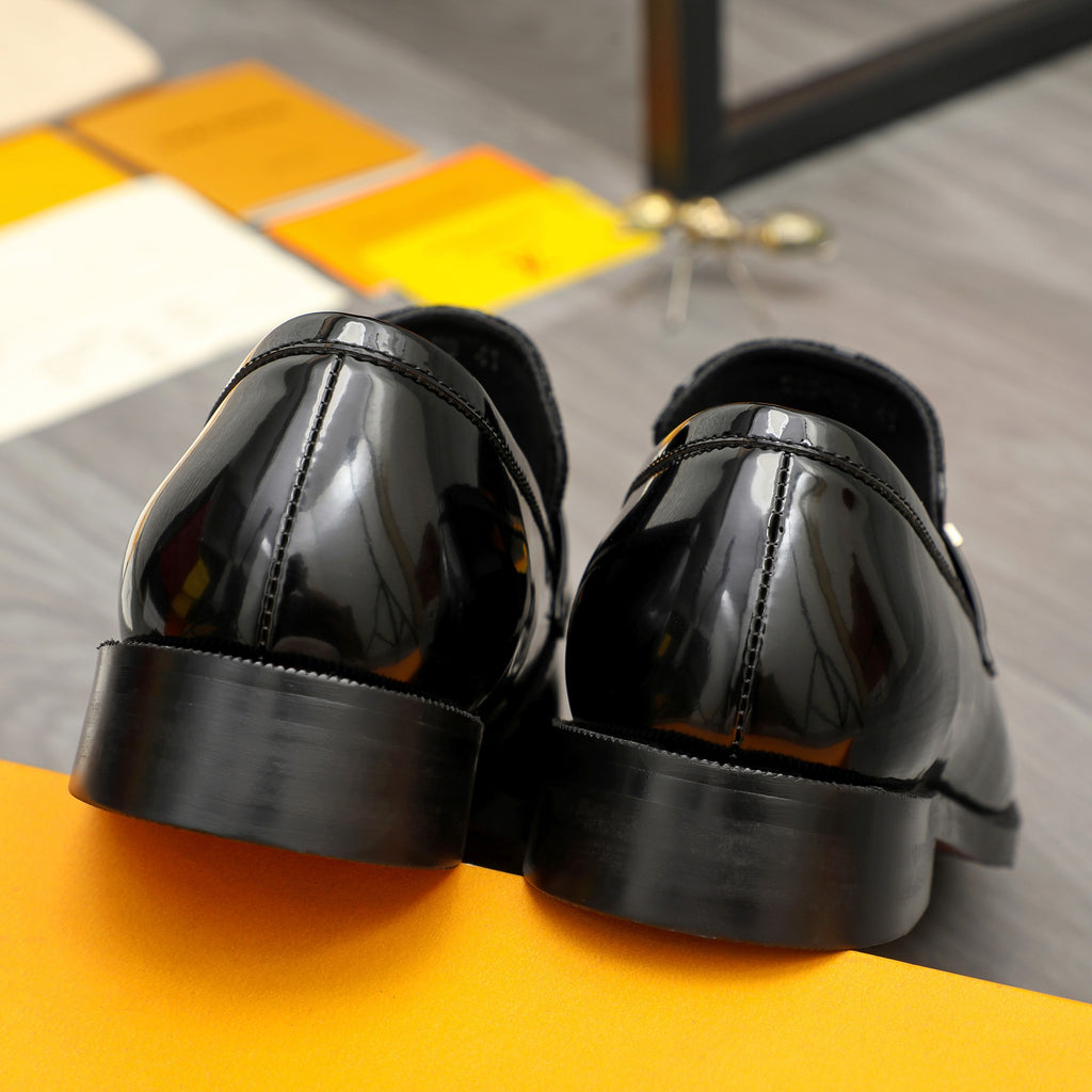 V Men's Classic Business Slip-on Leather Shoes 0726040808