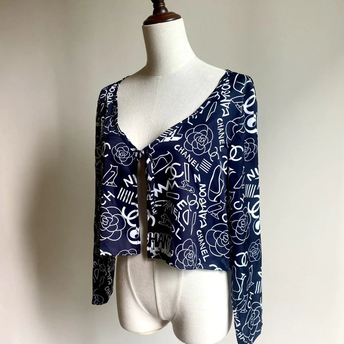 Fashion Versatile Cardigan Print Jacket 1024030612