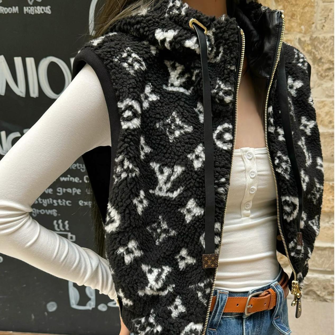 L lambskin vest jacket 0725102009