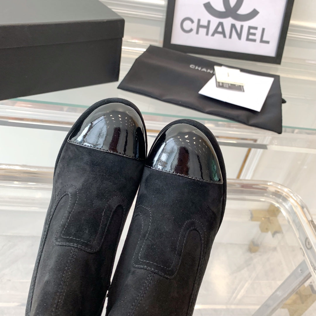 Fashion Cashmere High Heel Boots 0724102316