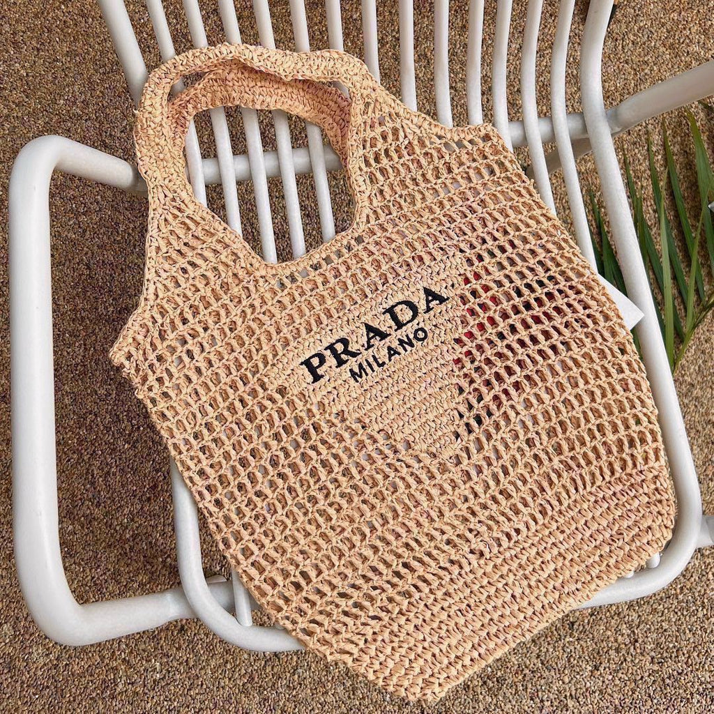 P summer fashion beach woven bag  0724041111