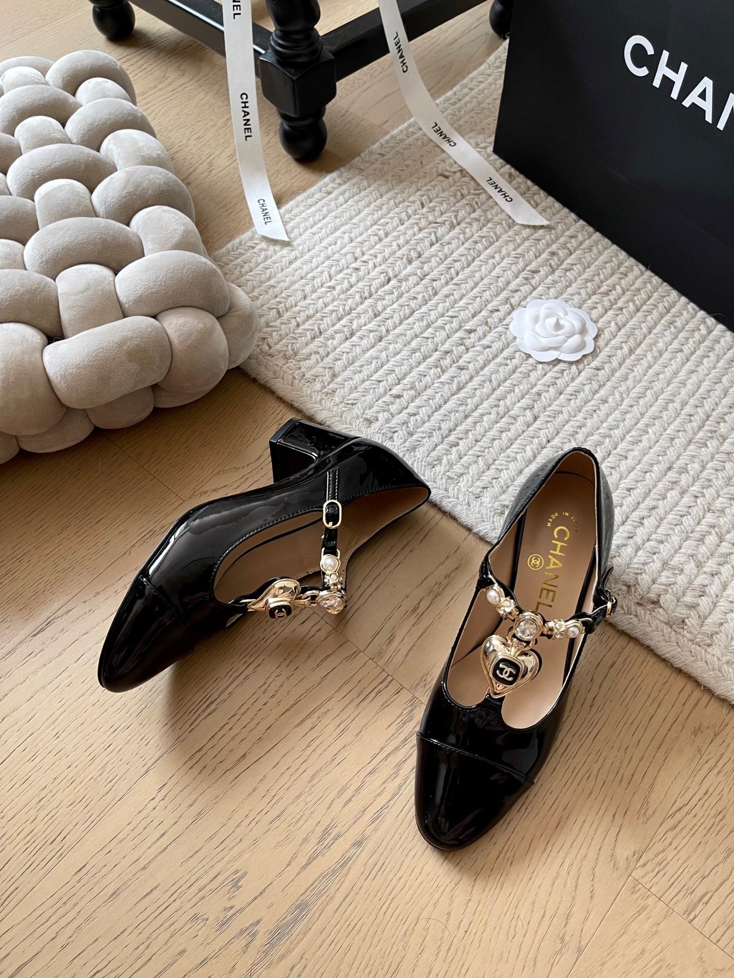 mary jane chunky high heels 0725040701