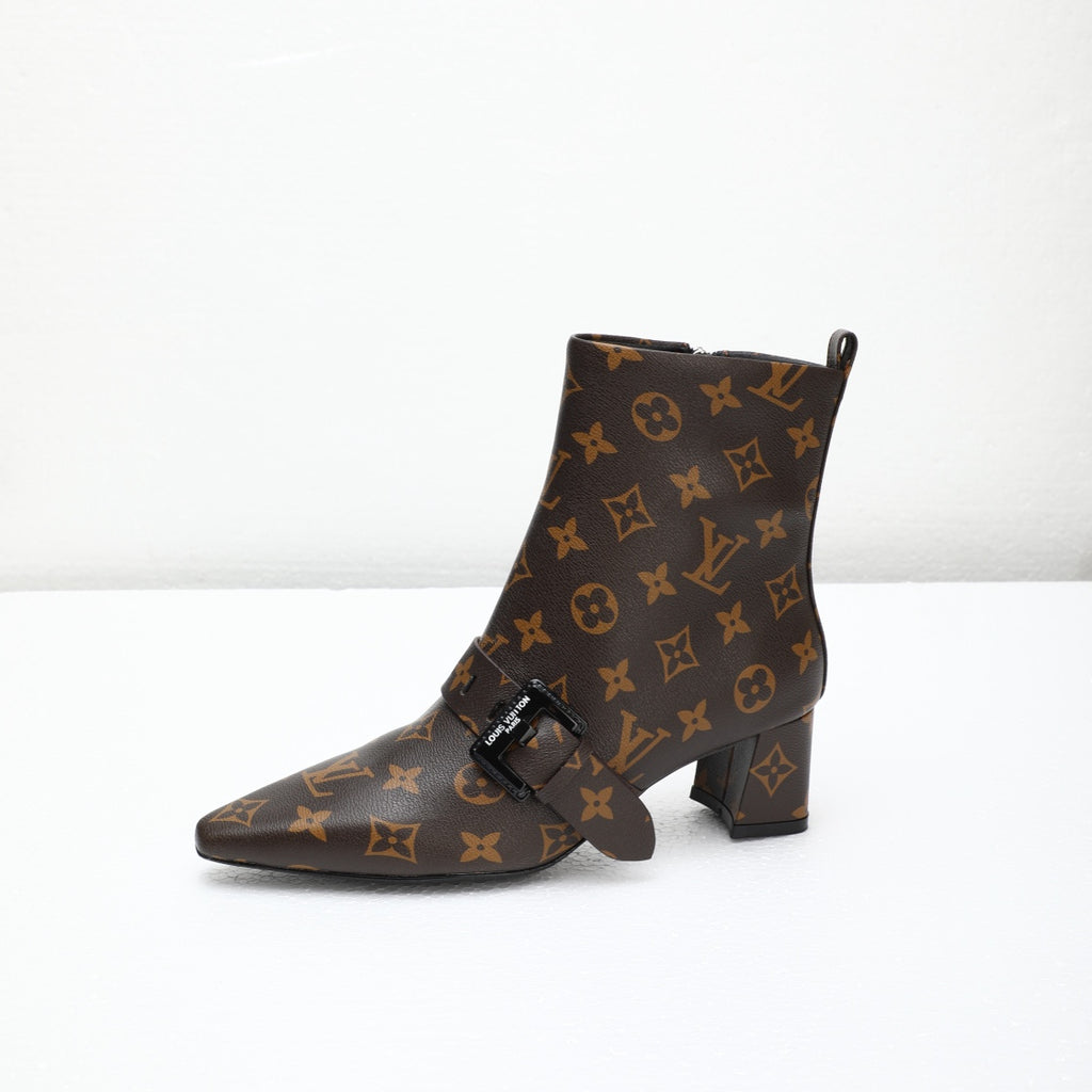 L fashion printing new 4.5cm short boots 0725102002