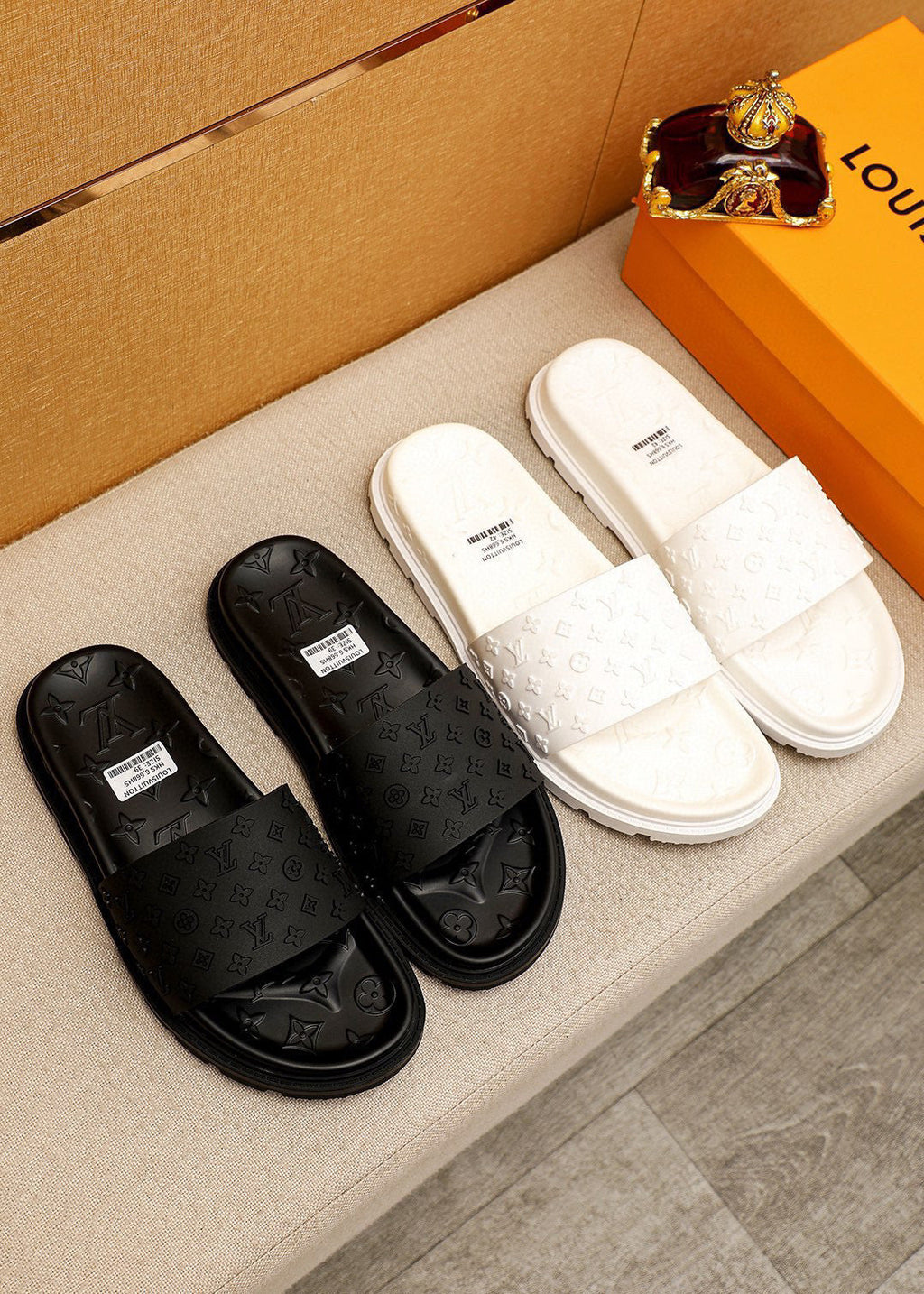 L classic printed slippers 0725101003