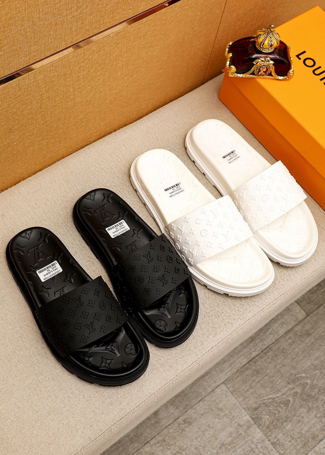 L classic printed slippers 0725101003
