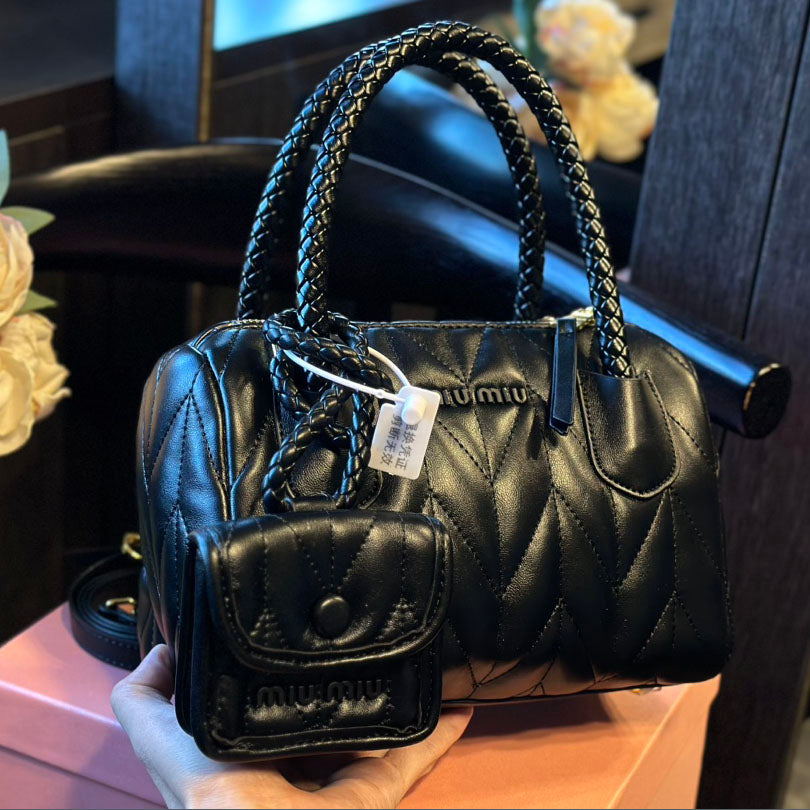 MIU 24 New Lambskin Fashion Handbag XC24092303