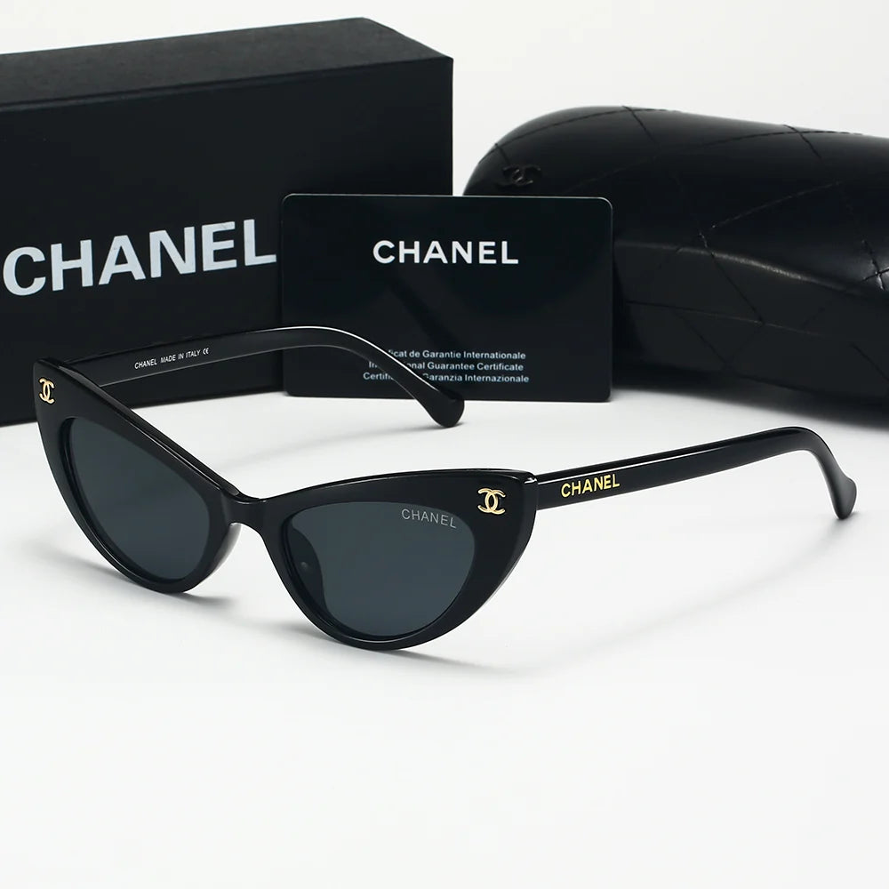 New Fashion Women Retro Cat‑Eye CC Sunglasses PF1326090708