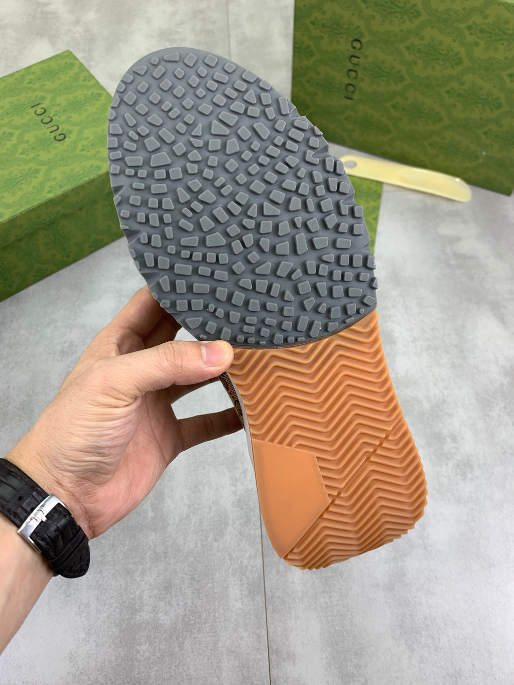 Men's printed sports shoes 0725101504