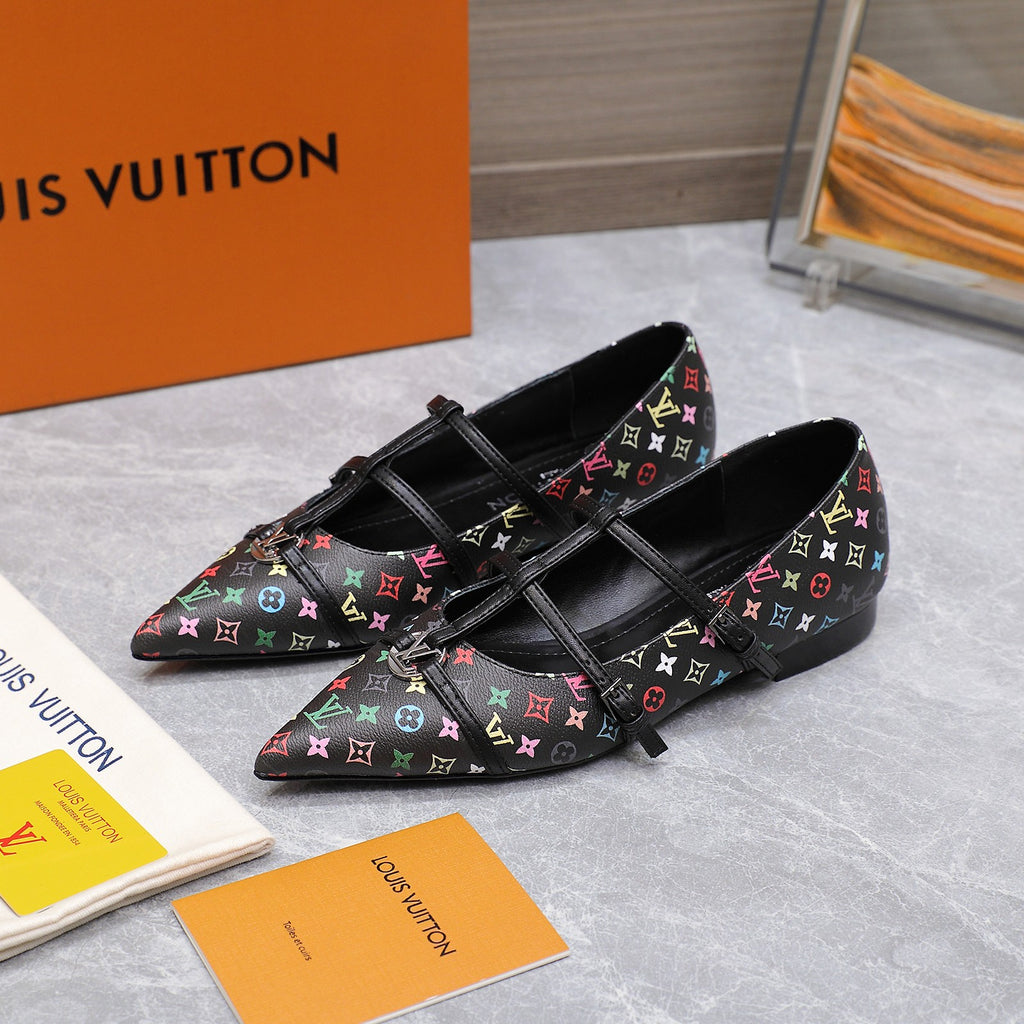 L25ss new pointed-toe flat sandals 0725102306