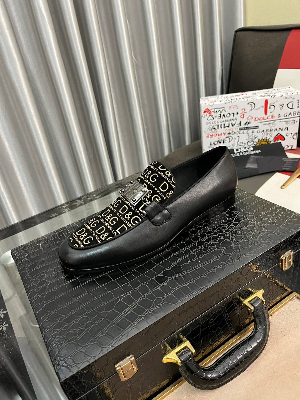 DG24ss new printed loafers 0724060412