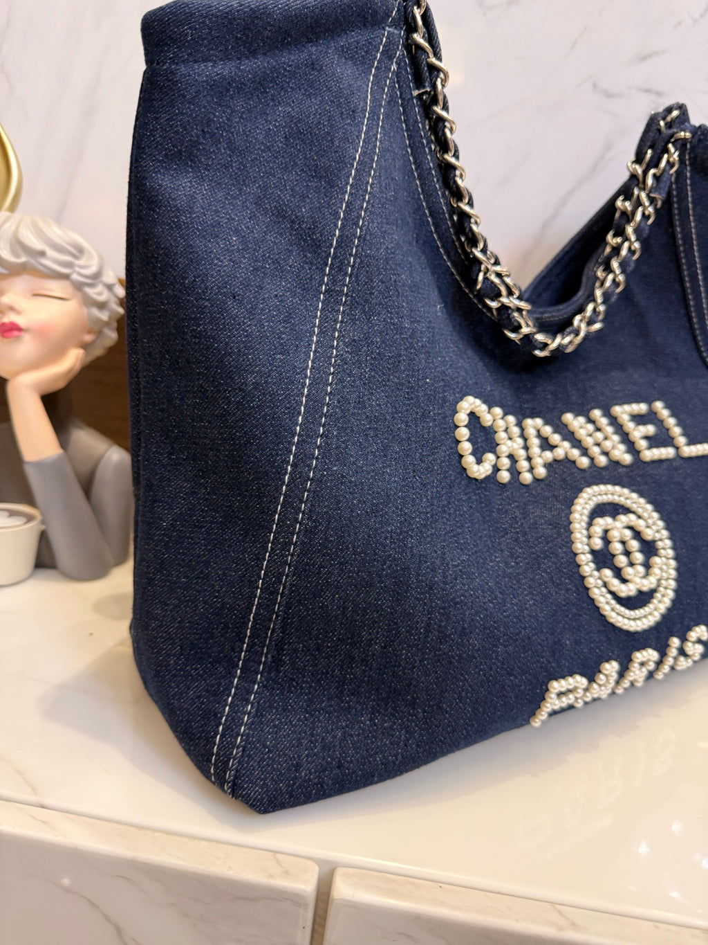 fashionable denim handbag 0725091701
