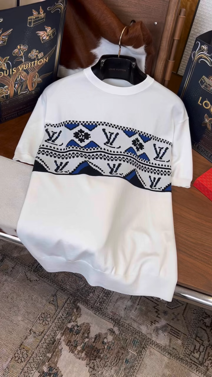 Nordic style knitted short sleeves 0726052101