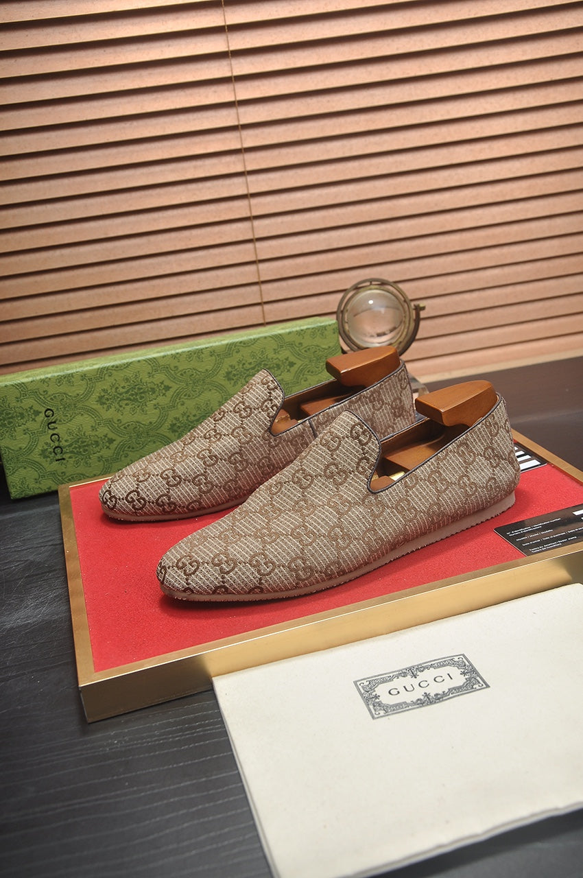 fashion print slip-on shoes 0725070202