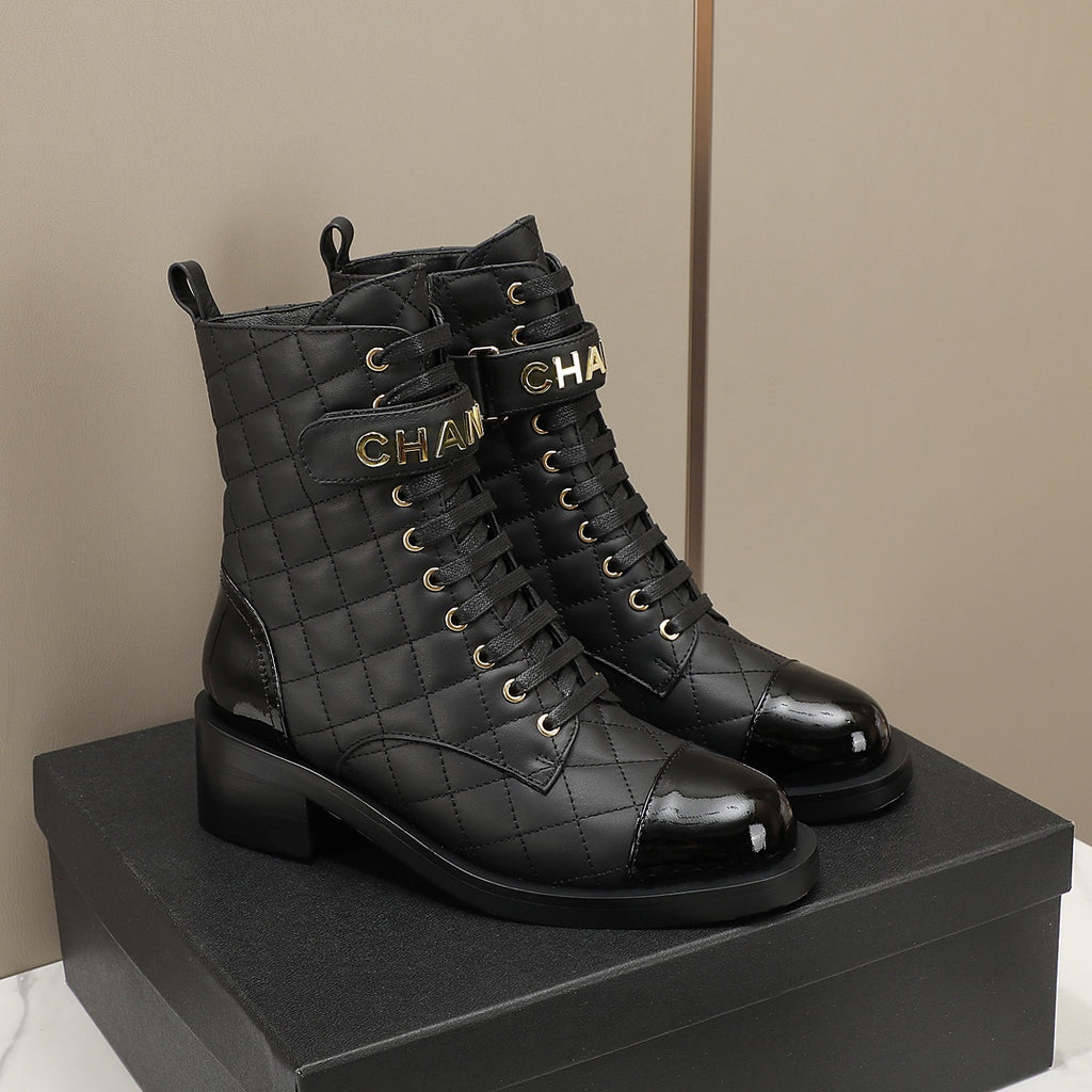 fashion diamond leather short boots Martin boots 0724101706