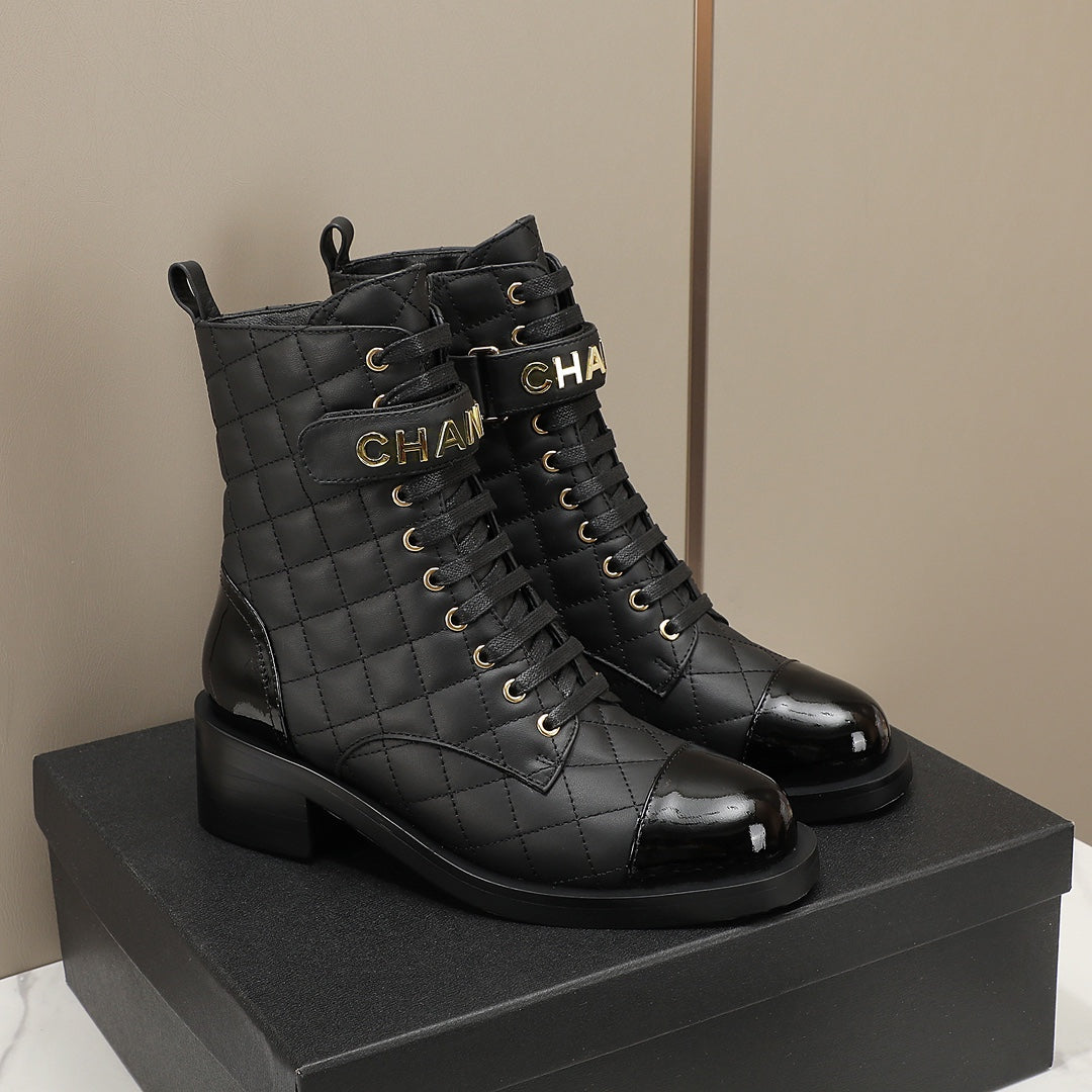 fashion diamond leather short boots Martin boots 0724101706