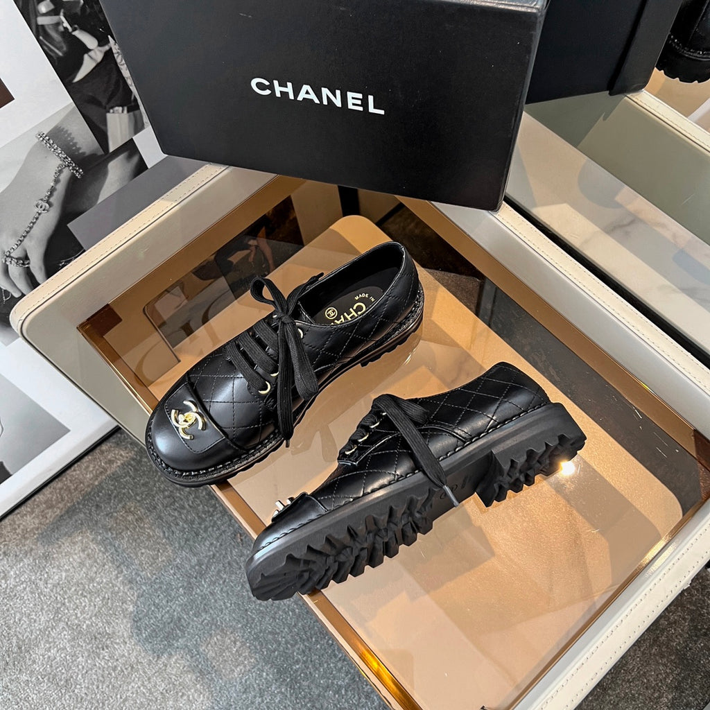 26SS New Women's Casual Leather Shoes 0726031012