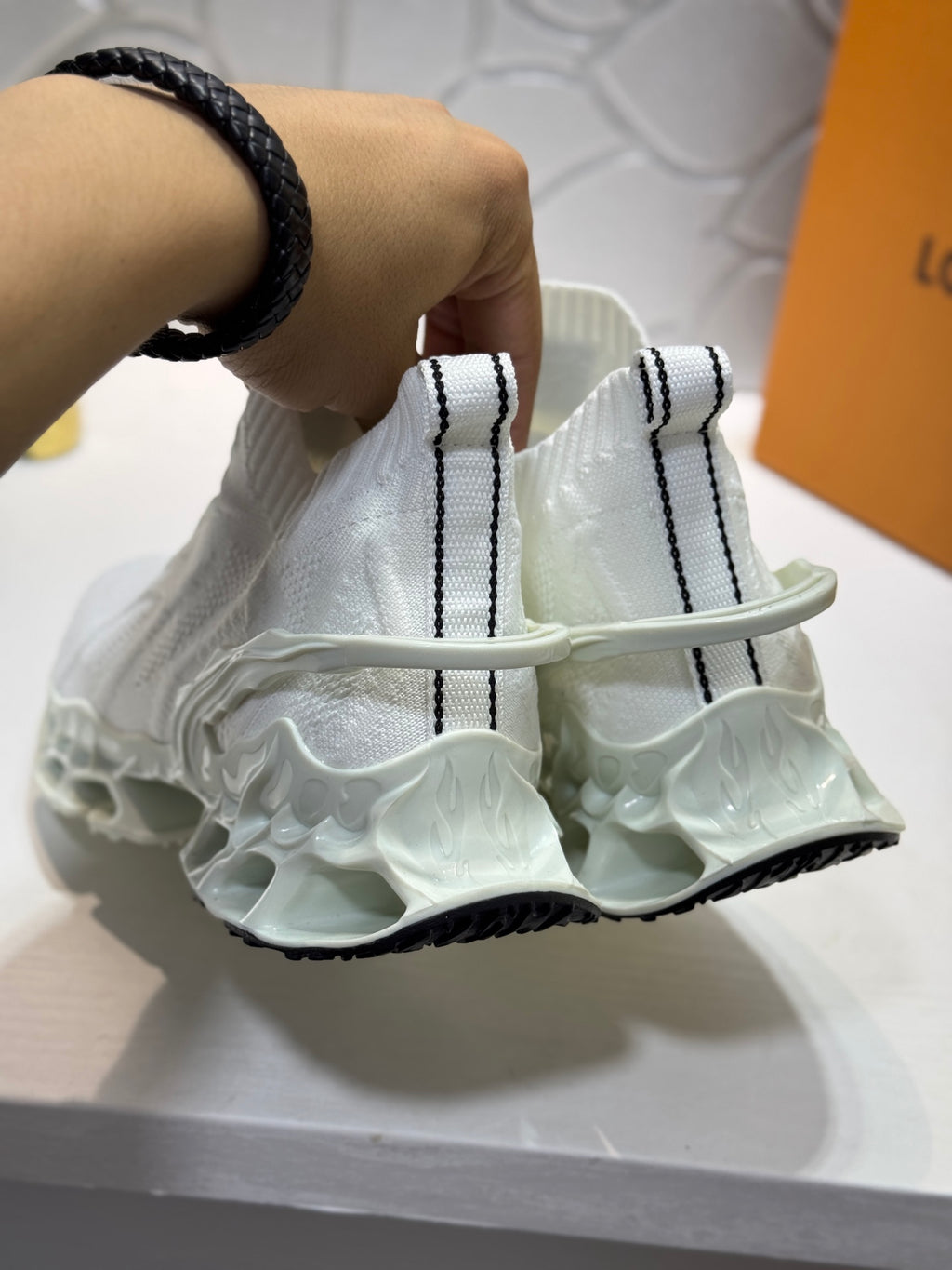 Men's Knitted Sneakers 0726041401