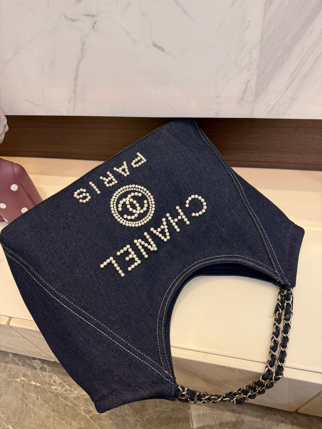 fashionable denim handbag 0725091701