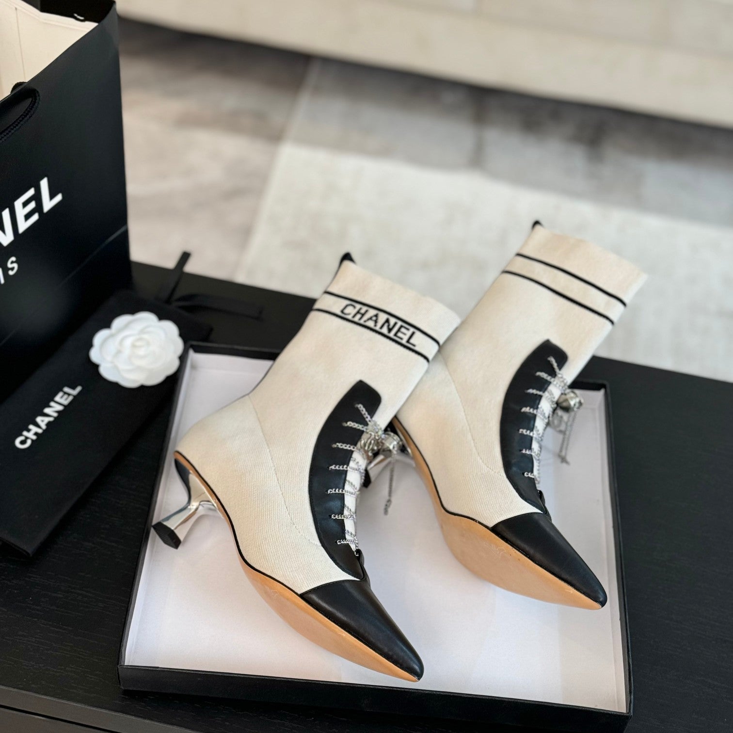 25ss new fashionable sock boots 0725090806