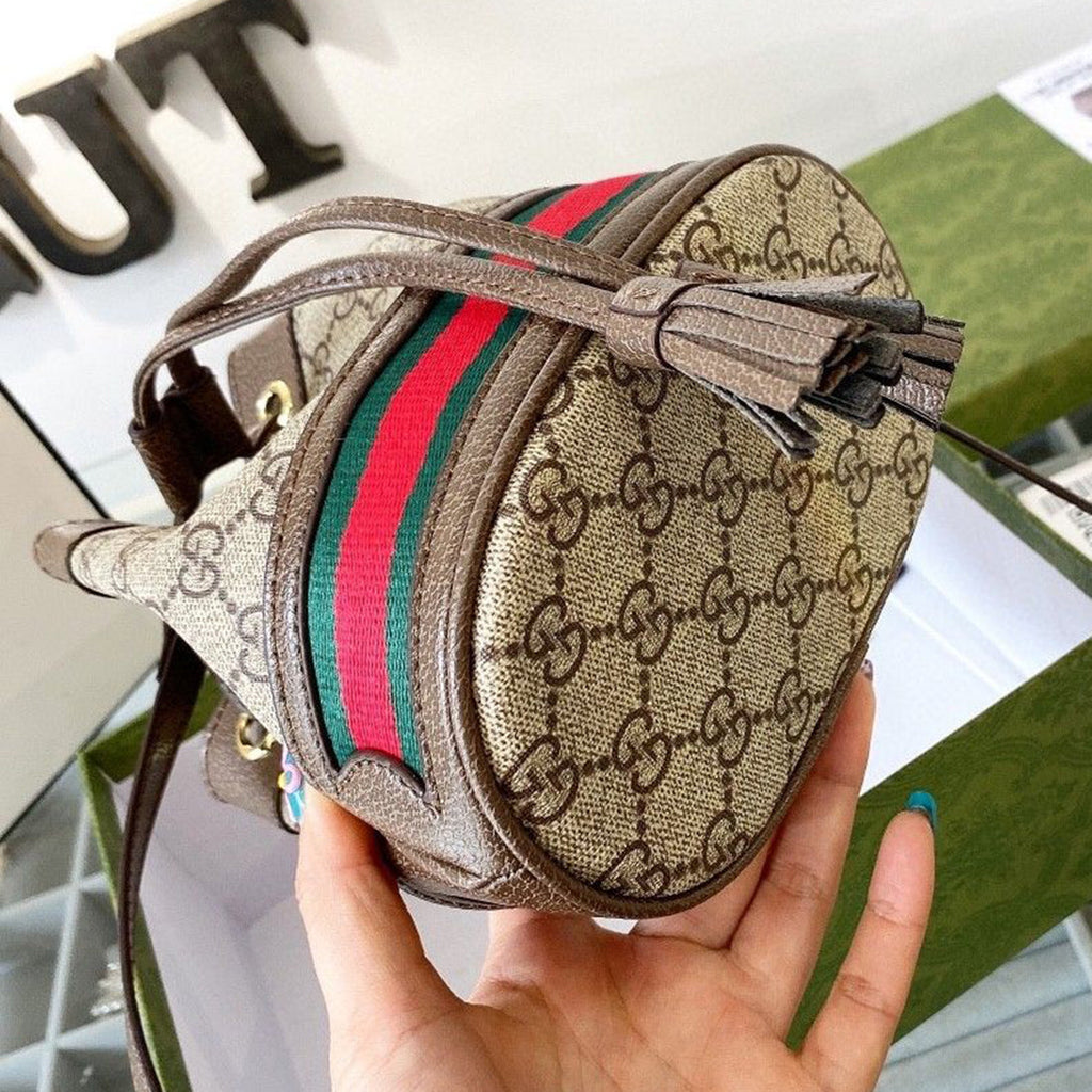Fashion new color stripe bucket bag PD10062809