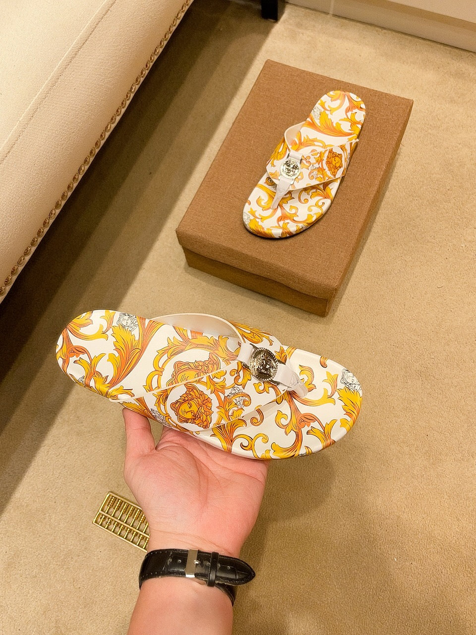 VS Men's Fashion Flip-Flops 072605804