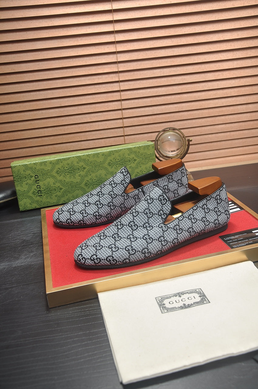 fashion print slip-on shoes 0725070202