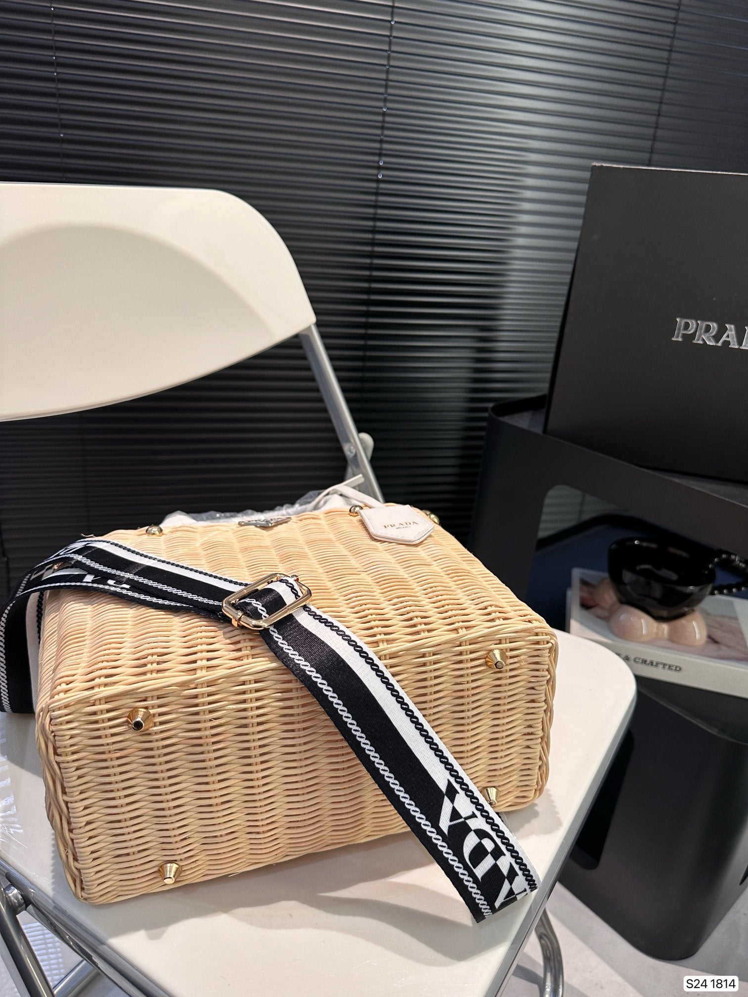 P summer fashion woven bag 0724041117