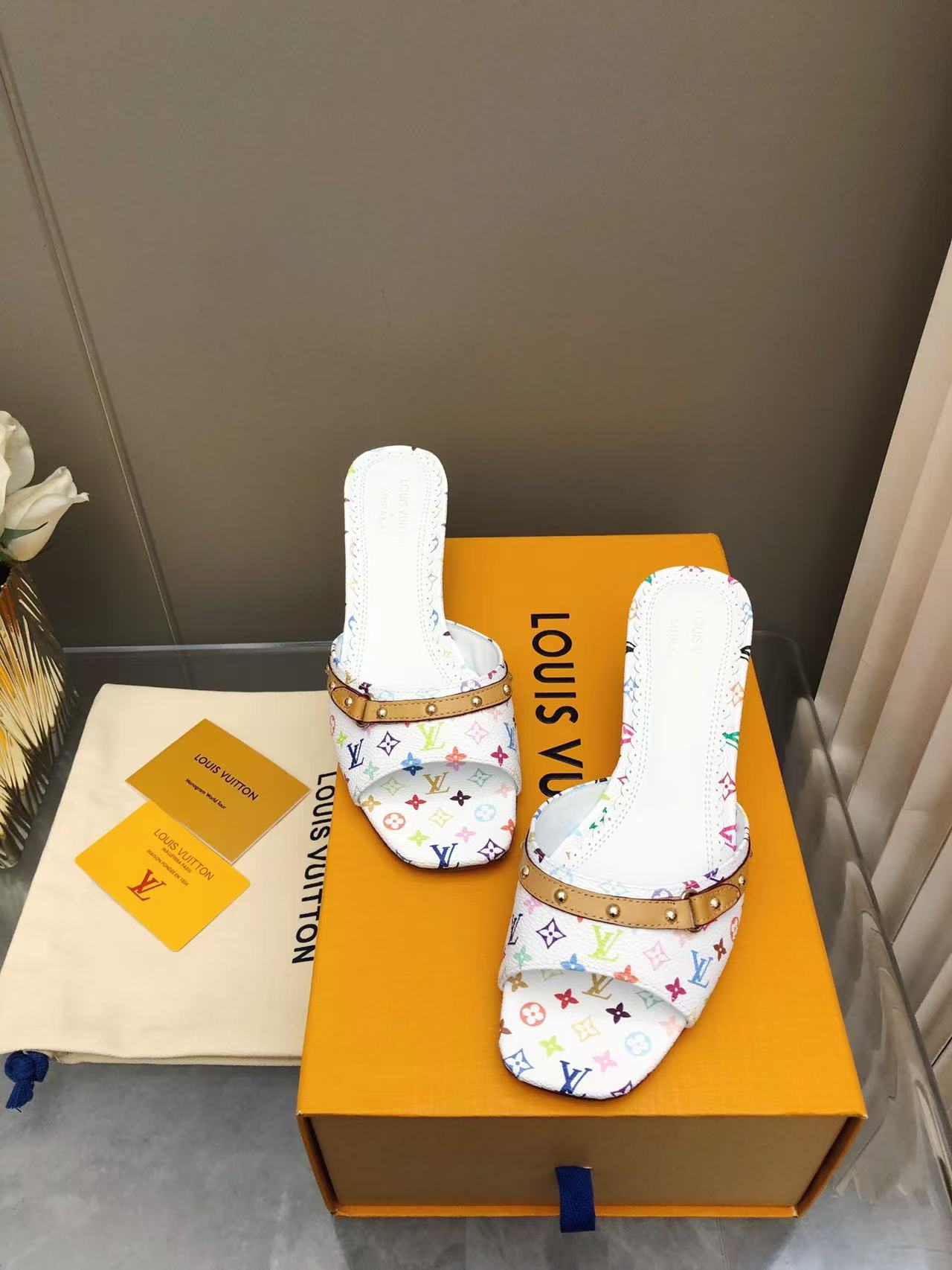 L fashion 3 color hot style high heel slippers 0725031902