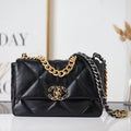 Handbag With Gold&SiLer-toned Hardware