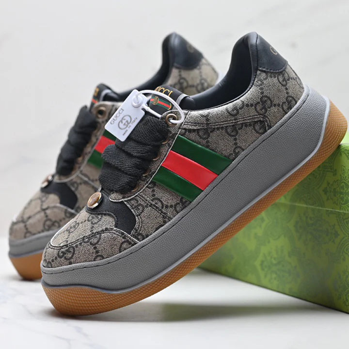 Low Top Round Toe Lace Up Fashion Board Shoes 1025011711