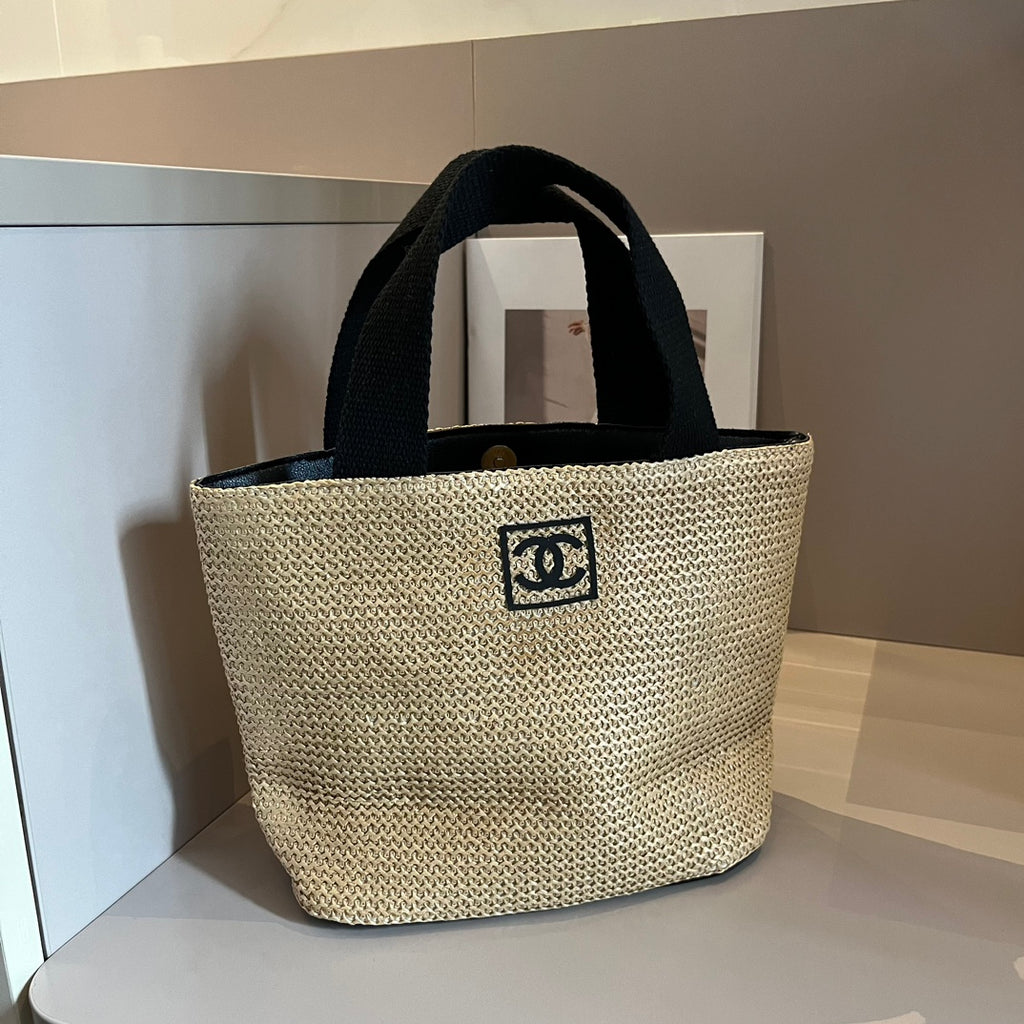 summer pastoral woven handbag 0724041119