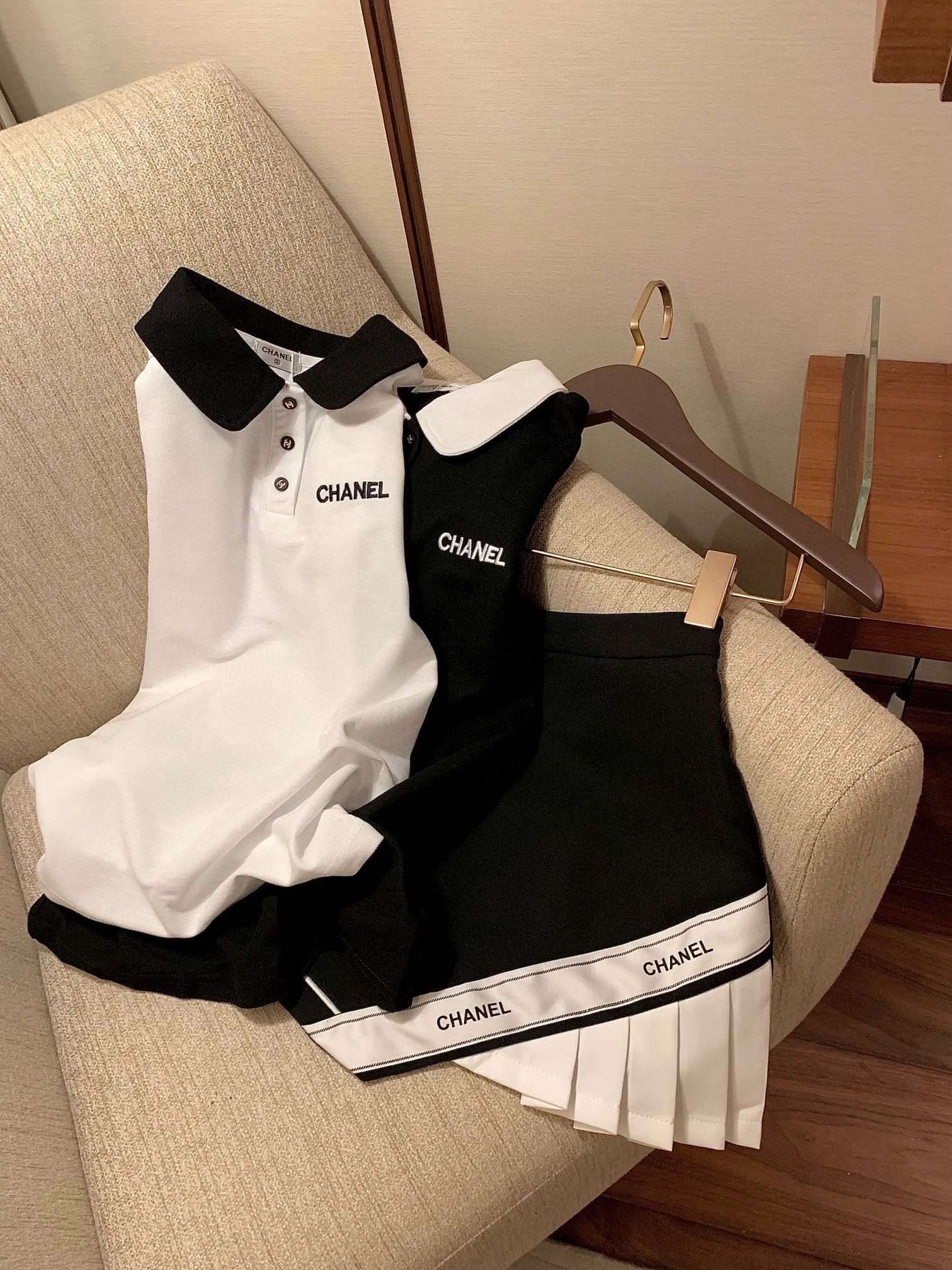 suit letter embroidery contrasting color polo collar short-sleeved T-shirt 0724050903