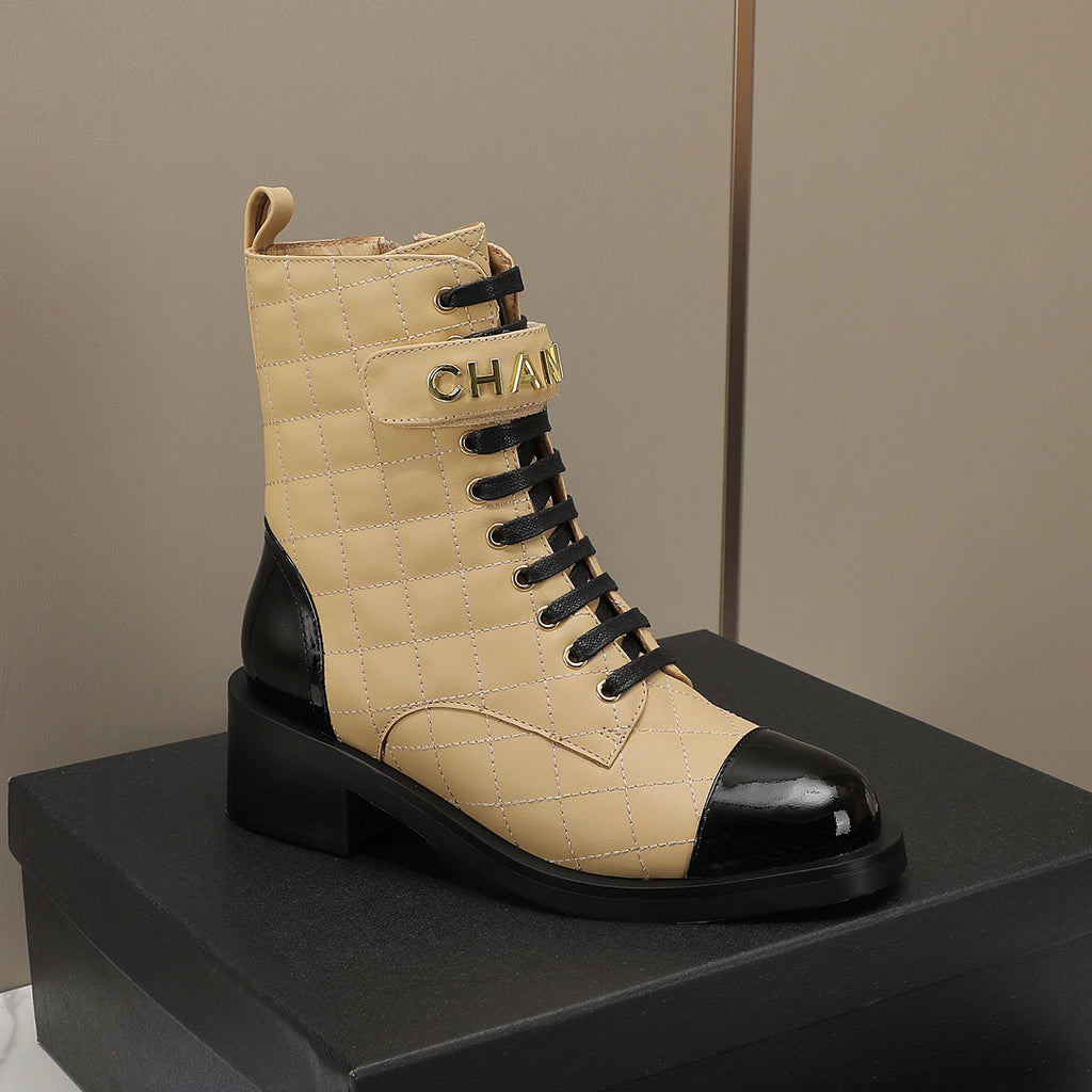 fashion diamond leather short boots Martin boots 0724101706