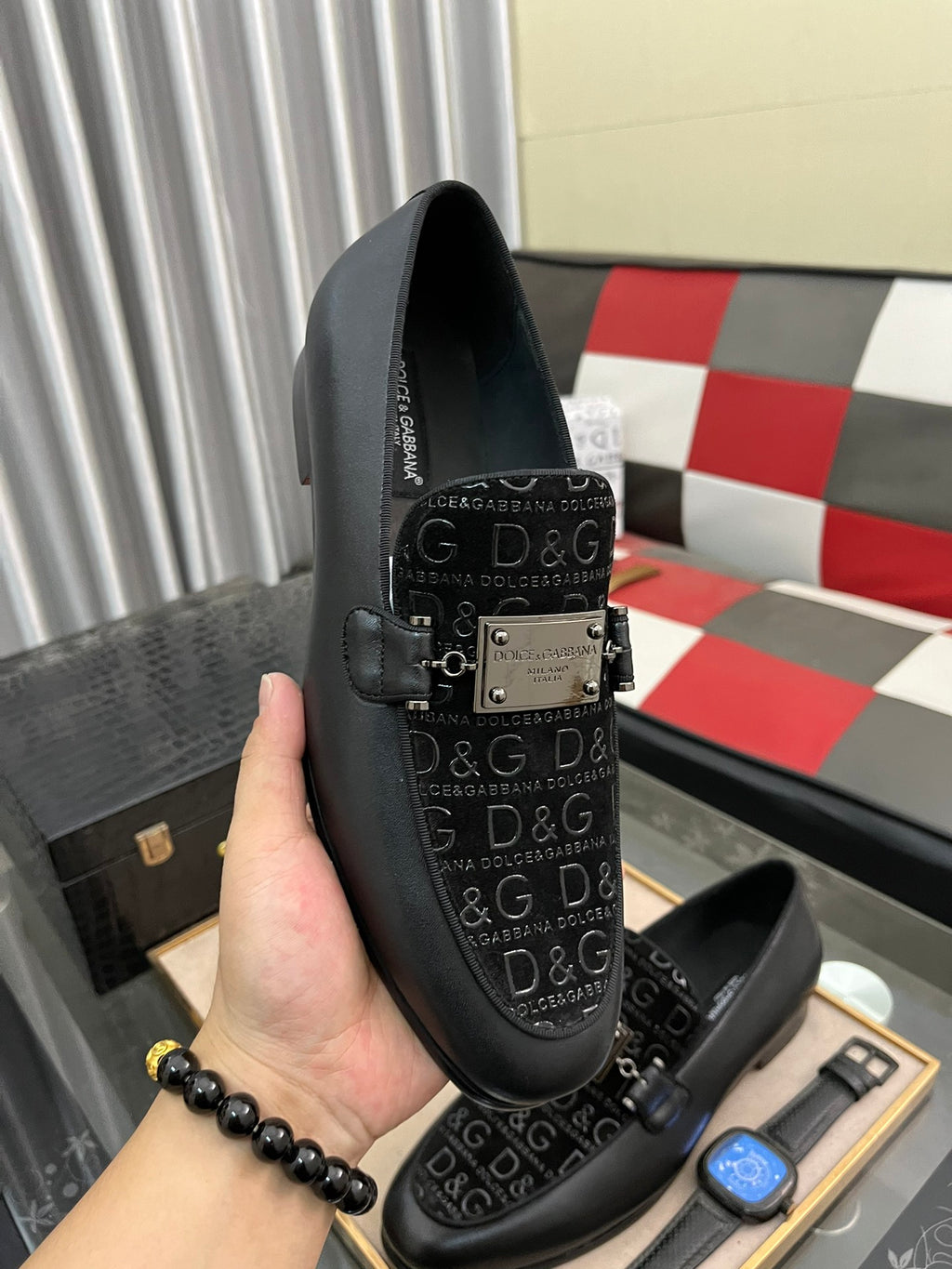 DG24ss new printed loafers 0724060412