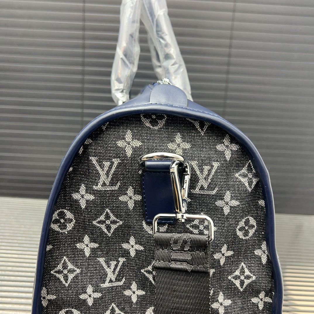L Keepall Denim Travel Bag 1824120902