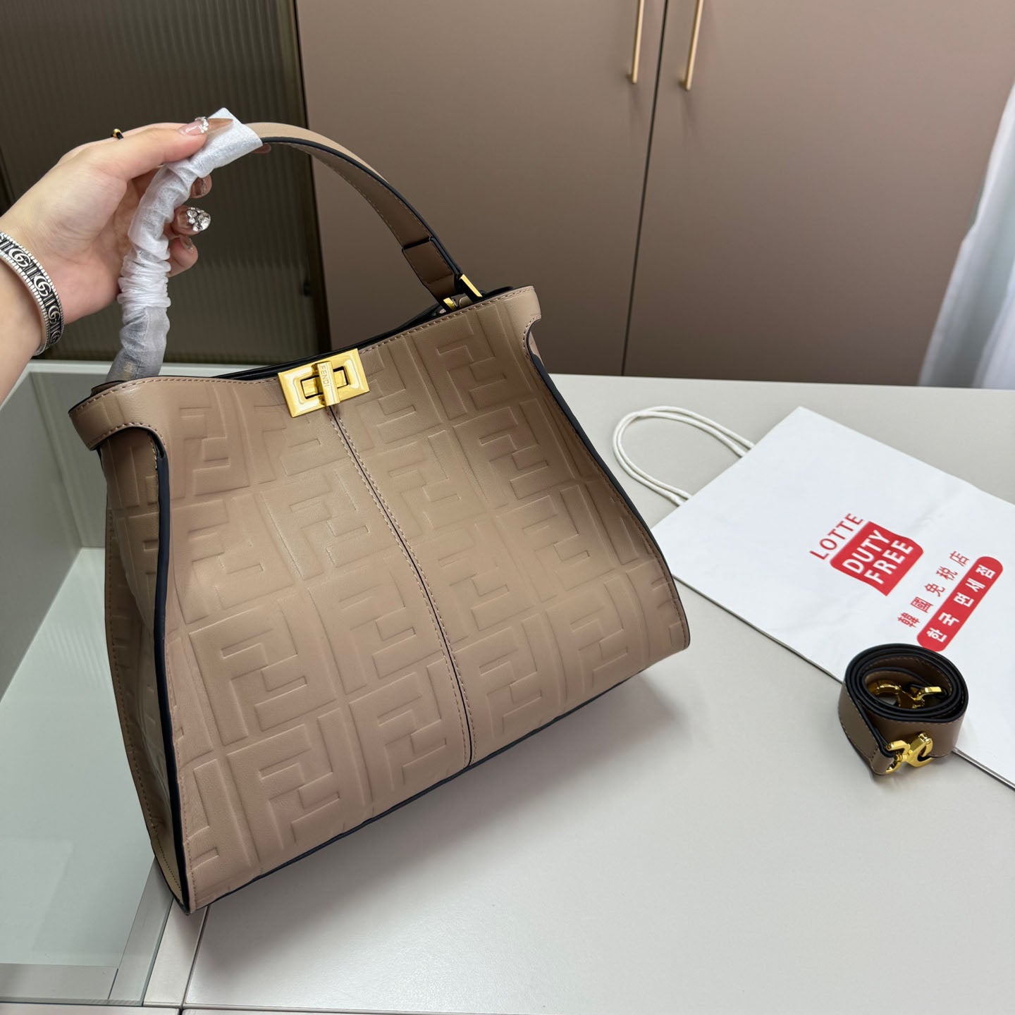Classic Embossed Tote Bag XC24092503