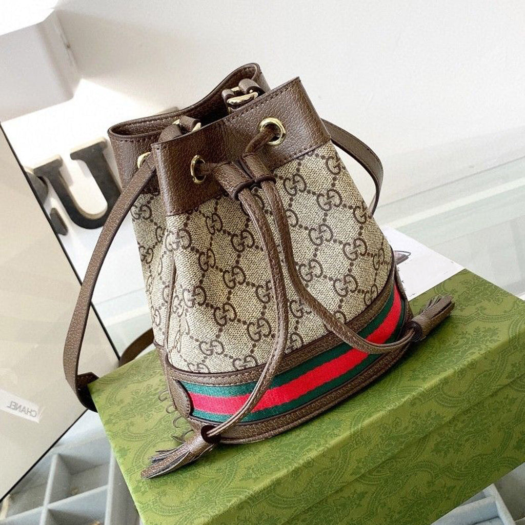 Fashion new color stripe bucket bag PD10062809