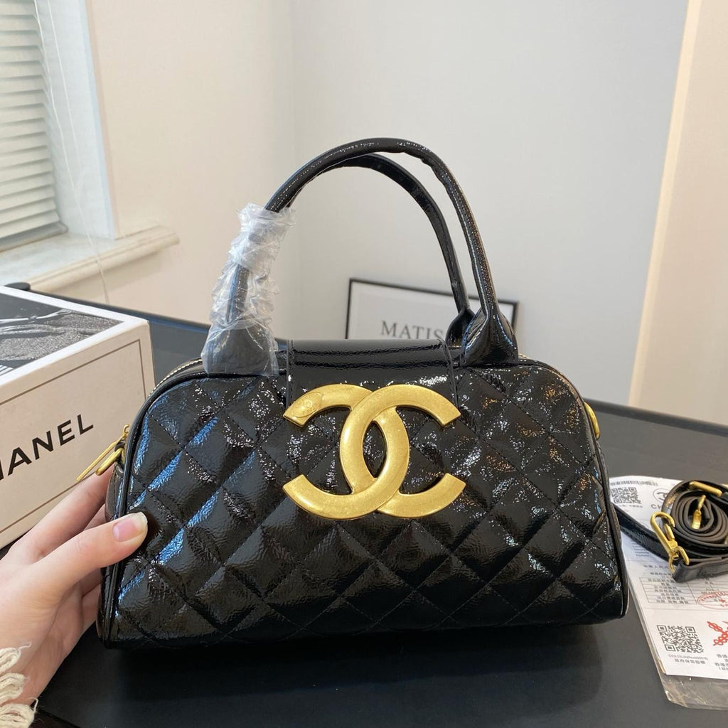 Fashion Patent Leather Tote Bag 0725031108