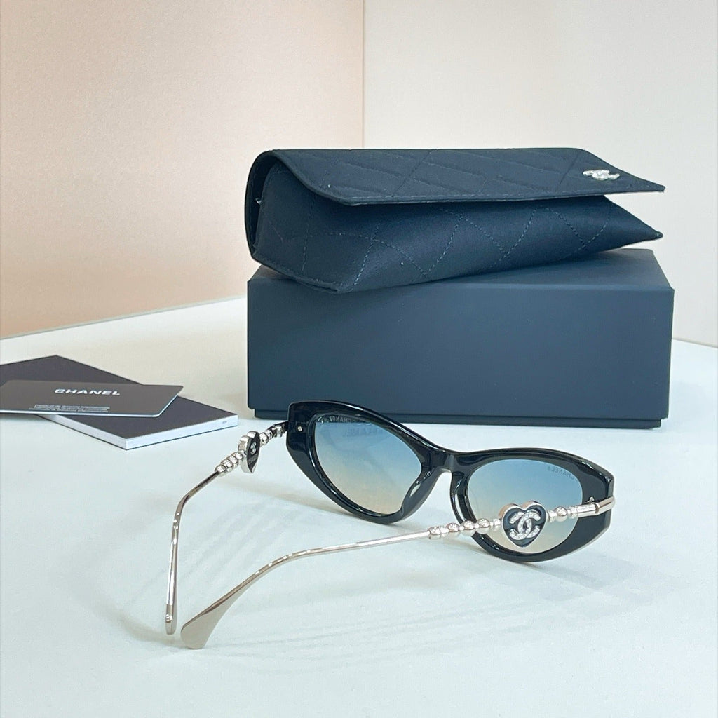 New Cat Eye CC Heart Sunglasses XC1312102606