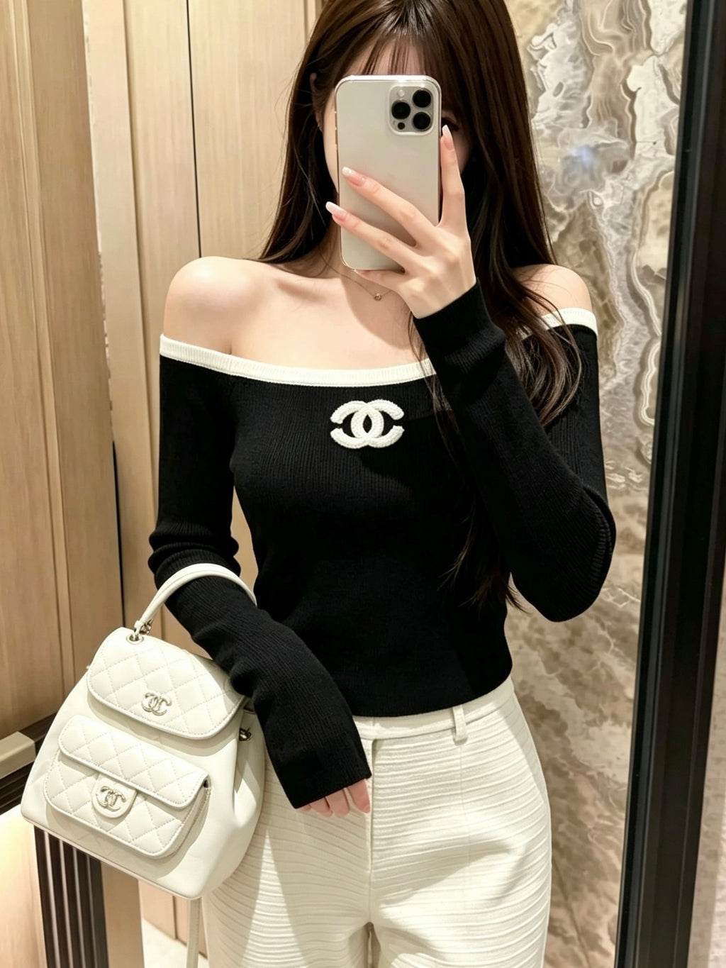 Knitted base layer top 0726090402