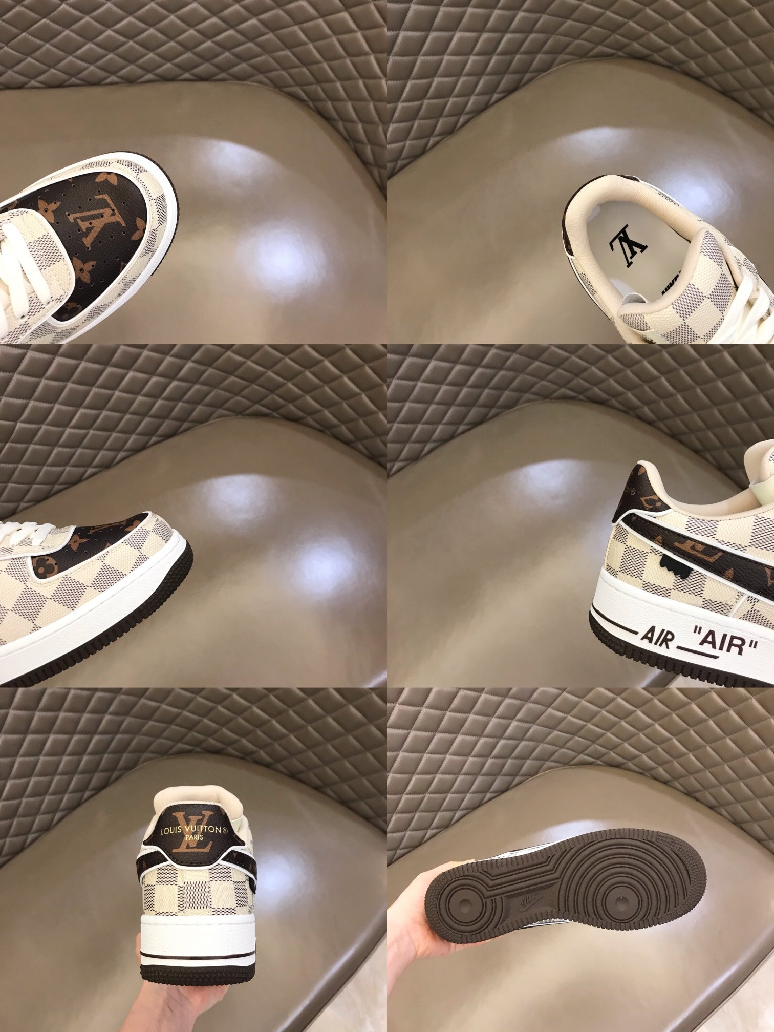 L co-branded printed sneakers 0725022603