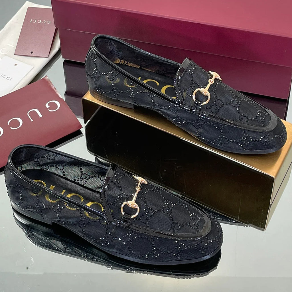 Rhinestone Luxury Crystal Loafers 1025070411