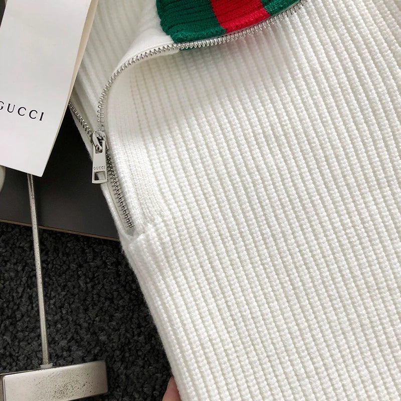 New Red and Green Wool Pullover 1024101019