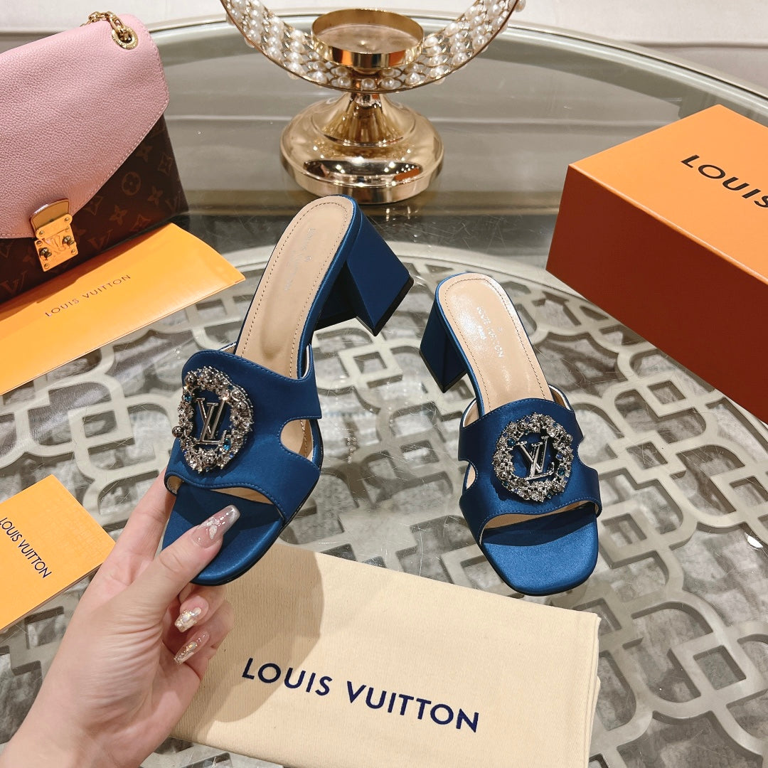 V24ss platform high heel slippers 0724071708